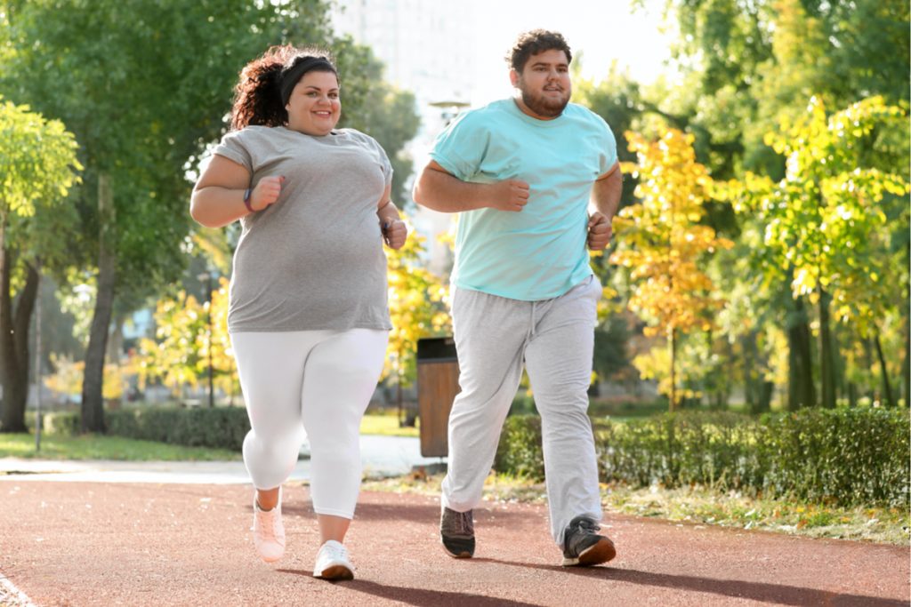 Lose weight by running